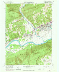 Jersey Shore Pennsylvania Historical topographic map, 1:24000 scale, 7.5 X 7.5 Minute, Year 1965