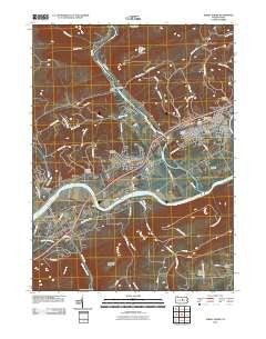 Jersey Shore Pennsylvania Historical topographic map, 1:24000 scale, 7.5 X 7.5 Minute, Year 2010