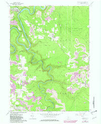 Karthaus Pennsylvania Historical topographic map, 1:24000 scale, 7.5 X 7.5 Minute, Year 1959