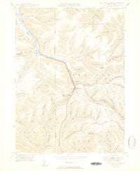 Keating Summit Pennsylvania Historical topographic map, 1:24000 scale, 7.5 X 7.5 Minute, Year 1950