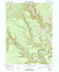 Keating Pennsylvania Historical topographic map, 1:24000 scale, 7.5 X 7.5 Minute, Year 1946