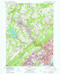 Kingston Pennsylvania Historical topographic map, 1:24000 scale, 7.5 X 7.5 Minute, Year 1946