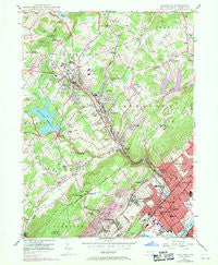 Kingston Pennsylvania Historical topographic map, 1:24000 scale, 7.5 X 7.5 Minute, Year 1946