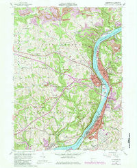 Kittanning Pennsylvania Historical topographic map, 1:24000 scale, 7.5 X 7.5 Minute, Year 1958