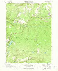 LaPorte Pennsylvania Historical topographic map, 1:24000 scale, 7.5 X 7.5 Minute, Year 1969