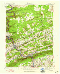 Lehighton Pennsylvania Historical topographic map, 1:62500 scale, 15 X 15 Minute, Year 1922