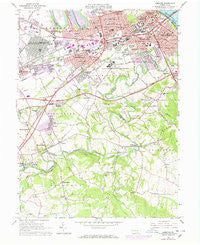 Lemoyne Pennsylvania Historical topographic map, 1:24000 scale, 7.5 X 7.5 Minute, Year 1963