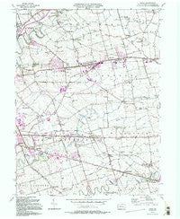 Leola Pennsylvania Historical topographic map, 1:24000 scale, 7.5 X 7.5 Minute, Year 1992