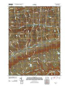 Leroy Pennsylvania Historical topographic map, 1:24000 scale, 7.5 X 7.5 Minute, Year 2010