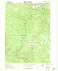 Lewis Run Pennsylvania Historical topographic map, 1:24000 scale, 7.5 X 7.5 Minute, Year 1969