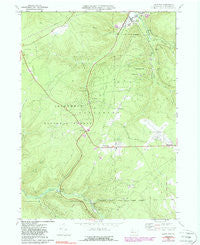 Lewis Run Pennsylvania Historical topographic map, 1:24000 scale, 7.5 X 7.5 Minute, Year 1969