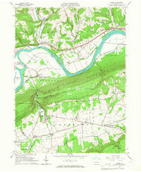 Linden Pennsylvania Historical topographic map, 1:24000 scale, 7.5 X 7.5 Minute, Year 1965