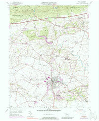 Lititz Pennsylvania Historical topographic map, 1:24000 scale, 7.5 X 7.5 Minute, Year 1956
