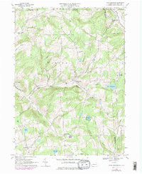 Little Meadows Pennsylvania Historical topographic map, 1:24000 scale, 7.5 X 7.5 Minute, Year 1967