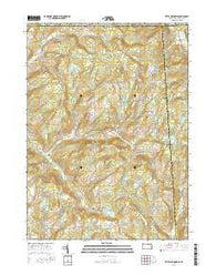 Little Meadows Pennsylvania Current topographic map, 1:24000 scale, 7.5 X 7.5 Minute, Year 2016