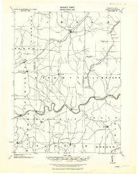 Loleta Pennsylvania Historical topographic map, 1:62500 scale, 15 X 15 Minute, Year 1918