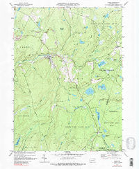 Lopez Pennsylvania Historical topographic map, 1:24000 scale, 7.5 X 7.5 Minute, Year 1969