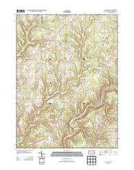 Lucinda Pennsylvania Historical topographic map, 1:24000 scale, 7.5 X 7.5 Minute, Year 2013