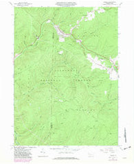 Ludlow Pennsylvania Historical topographic map, 1:24000 scale, 7.5 X 7.5 Minute, Year 1966