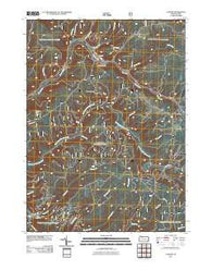 Ludlow Pennsylvania Historical topographic map, 1:24000 scale, 7.5 X 7.5 Minute, Year 2011
