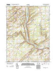 Lumberville Pennsylvania Historical topographic map, 1:24000 scale, 7.5 X 7.5 Minute, Year 2013