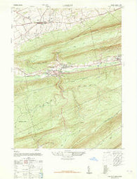 Lykens Pennsylvania Historical topographic map, 1:24000 scale, 7.5 X 7.5 Minute, Year 1947