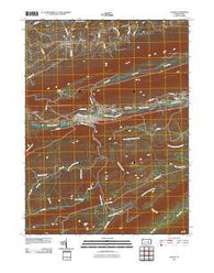 Lykens Pennsylvania Historical topographic map, 1:24000 scale, 7.5 X 7.5 Minute, Year 2010