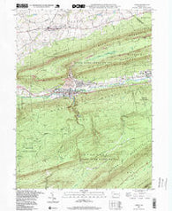 Lykens Pennsylvania Historical topographic map, 1:24000 scale, 7.5 X 7.5 Minute, Year 1997