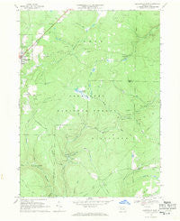 Marienville East Pennsylvania Historical topographic map, 1:24000 scale, 7.5 X 7.5 Minute, Year 1967