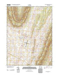 Martinsburg Pennsylvania Historical topographic map, 1:24000 scale, 7.5 X 7.5 Minute, Year 2013