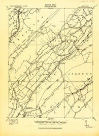 Mattawana Pennsylvania Historical topographic map, 1:62500 scale, 15 X 15 Minute, Year 1919