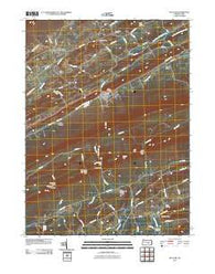 McClure Pennsylvania Historical topographic map, 1:24000 scale, 7.5 X 7.5 Minute, Year 2010