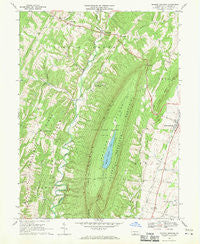 Meadow Grounds Pennsylvania Historical topographic map, 1:24000 scale, 7.5 X 7.5 Minute, Year 1967