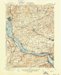 Middletown Pennsylvania Historical topographic map, 1:62500 scale, 15 X 15 Minute, Year 1908