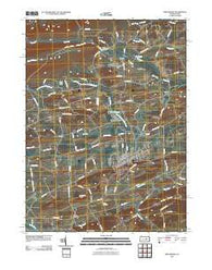 Mifflinburg Pennsylvania Historical topographic map, 1:24000 scale, 7.5 X 7.5 Minute, Year 2010