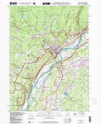 Milford Pennsylvania Historical topographic map, 1:24000 scale, 7.5 X 7.5 Minute, Year 1995
