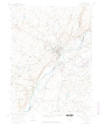 Milford Pennsylvania Historical topographic map, 1:24000 scale, 7.5 X 7.5 Minute, Year 1958
