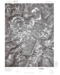 Mill Run Pennsylvania Historical topographic map, 1:24000 scale, 7.5 X 7.5 Minute, Year 1977