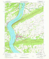 Millersburg Pennsylvania Historical topographic map, 1:24000 scale, 7.5 X 7.5 Minute, Year 1969