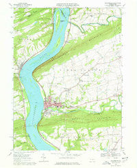 Millersburg Pennsylvania Historical topographic map, 1:24000 scale, 7.5 X 7.5 Minute, Year 1969