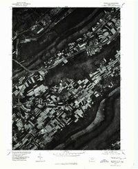 Mingoville Pennsylvania Historical topographic map, 1:24000 scale, 7.5 X 7.5 Minute, Year 1977
