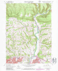 Montoursville North Pennsylvania Historical topographic map, 1:24000 scale, 7.5 X 7.5 Minute, Year 1965