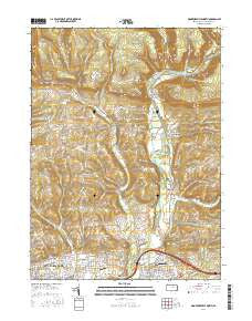 Montoursville North Pennsylvania Current topographic map, 1:24000 scale, 7.5 X 7.5 Minute, Year 2016