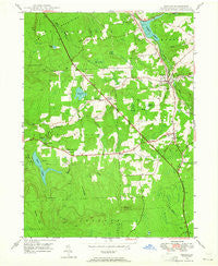 Moscow Pennsylvania Historical topographic map, 1:24000 scale, 7.5 X 7.5 Minute, Year 1946