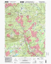 Mount Pocono Pennsylvania Historical topographic map, 1:24000 scale, 7.5 X 7.5 Minute, Year 1999