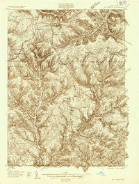 Mt. Jewett Pennsylvania Historical topographic map, 1:48000 scale, 15 X 15 Minute, Year 1935