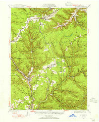 Mt. Jewett Pennsylvania Historical topographic map, 1:62500 scale, 15 X 15 Minute, Year 1935