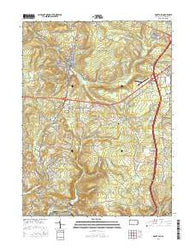 Nanty Glo Pennsylvania Current topographic map, 1:24000 scale, 7.5 X 7.5 Minute, Year 2016