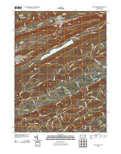 Nesquehoning Pennsylvania Historical topographic map, 1:24000 scale, 7.5 X 7.5 Minute, Year 2010