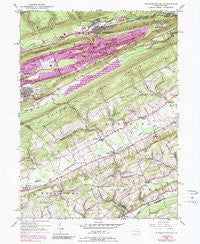 Nesquehoning Pennsylvania Historical topographic map, 1:24000 scale, 7.5 X 7.5 Minute, Year 1948
